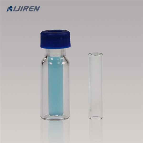 Iso9001 gc vial inserts for vials
